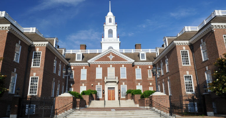 Delaware legislation building, which has passed much business-friendly law